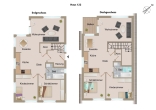Haus Nr. 122 EG & DG - Zwei Zweifamilienhäuser in zentraler Lage von Maschen-Heide