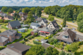 Luftaufnahme - Haus mit kleiner Halle