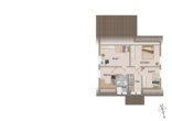 Dachgeschoss - Haus mit kleiner Halle