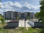Blick auf die Stellplätze - Stellplatz in Bahnhofsnähe