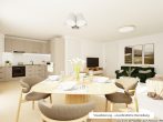 Penthouse mit Konzept - Visualisierung Wohnzimmer