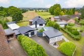Frontansicht - Traumausblick in die Lüneburger Heide!