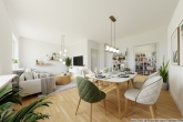 Wohnzimmer_Visualisierung - Zwei Wohneinheiten, ein Preis