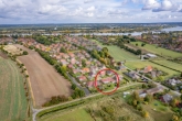 Vogelperspektive - Bungalow in Drage