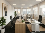 Visualisierung - Attraktive Bürofläche mit bester Aussicht im Hansehof!