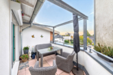 Gemütlicher Terrassenbereich - 3-Zimmer-Penthouse mit zwei Dachterrassen