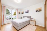 Schlafzimmer mit Terrassenzugang - 3-Zimmer-Penthouse mit zwei Dachterrassen
