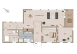 Grundriss - Bungalow mit Seeblick!