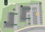Lageplan Postpark - Sonntagsbesichtigung am 06.09.2026 um 10 Uhr