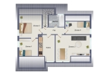 Grundriss - Helle und großzügige 4-Zimmer-Wohnung mit Garten