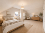 Visualisierung Schlafzimmer DG - Sanierungsprojekt mit Bauplatz in zweiter Reihe!