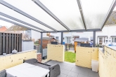 Überdachte Terrasse - Malen & Einziehen