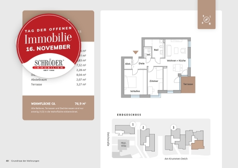Tag der offenen Immobilie am 16.11. um 10:00 Uhr! Darf es ruhig neu sein?, 21423 Winsen (Luhe), Erdgeschosswohnung