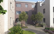 Hauseingang Pic & Grock Visualisierung - Servicewohnen für Senioren mit traumhafter Dachterrasse!