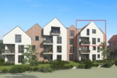 Haus 3 1B Südwestansicht - Wir lassen Sie rein! Rohbaubesichtigung über den Dächern von Winsen