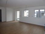 Wohnzimmer - Ganz oben mit Dachterrasse