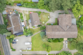 Grundstück aus der Vogelperspektive - Pension mit vielseitigem Gestaltungspotenzial