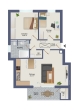 Grundriss - Exklusive Dachgeschosswohnung mit Panoramablick und Sonnenbalkon
