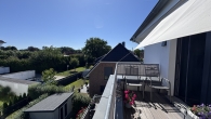 Südbalkon - Exklusive Dachgeschosswohnung mit Panoramablick und Sonnenbalkon