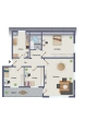 Grundriss - Geräumige Wohnung für Paare