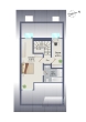 Grundriss 2. OG - Lichtdurchflutete Maisonettewohnung mit Charme