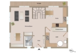 Erdgeschoss - Durchdachtes Architektenhaus am Feldrand!