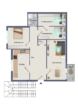 Grundriss - Frisch sanierte 3,5 Zimmer Wohnung in toller Lage!