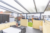 Überdachte Terrasse - Malen & Einziehen