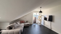 Wohn- und Essbereich - Schöne Aussicht in idyllischer Lage: Moderne 3-Zimmer-Wohnung