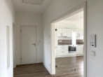 Geräumiger Flur - Erstklassiges Wohnen in der Großen Gänseweide – modern & mit Dachterrasse!